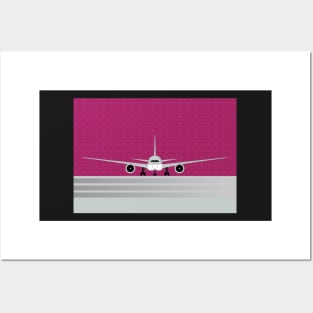 Qatar Airways 787 Dreamliner Posters and Art
